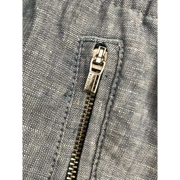 Athleta Chambray Blue Cabo Linen Jogger Pant Size 0 - Picture 6 of 10